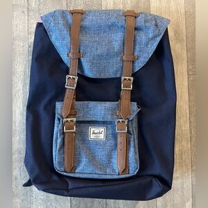 Herschel Little America™ Backpack - 30L. Blue. Amazing condition.
